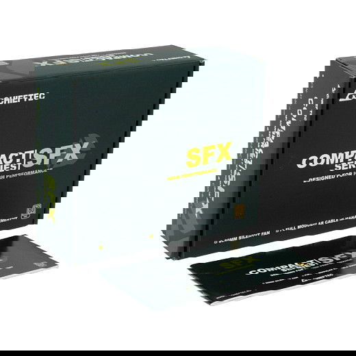 Chieftec CSN-450C Fuente de Alimentación ATX 450W 80 Plus Gold Certificado, Serie Compact