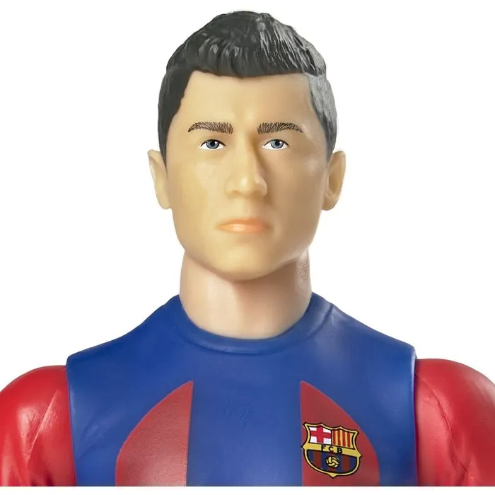 Megableu Figura Articulada Lewandowski FC Barcelona 20 cm, Idioma Francés, MEG3760046781888