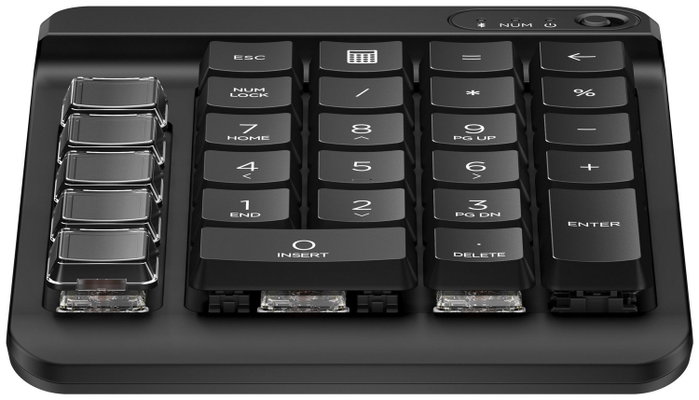 HP Teclado numérico inalámbrico Bluetooth 430 Programable diseño mecánico para oficina Negro HP Teclado numérico inalámbrico Bluetooth 430 Programable diseño mecánico para oficina Negro