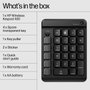 HP Teclado Numérico Inalámbrico Programable 430 Negro