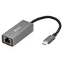 Sandberg USB-C Gigabit Network Adapter Aluminium/White