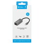 Sandberg USB-C Gigabit Network Adapter Aluminium/White