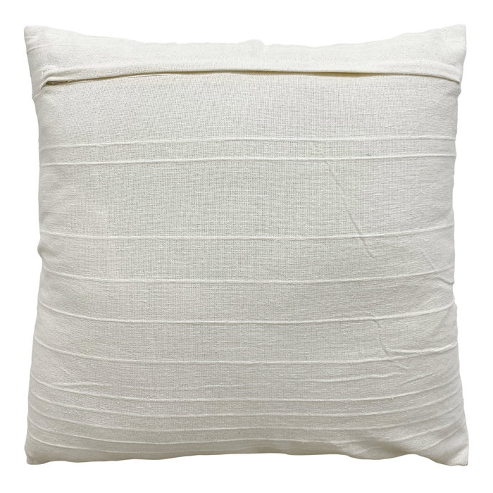 DKD Home Decor Cojín Urban Basic Colors Crudo 45 x 45 cm Algodón Poliéster (2 Unidades)
