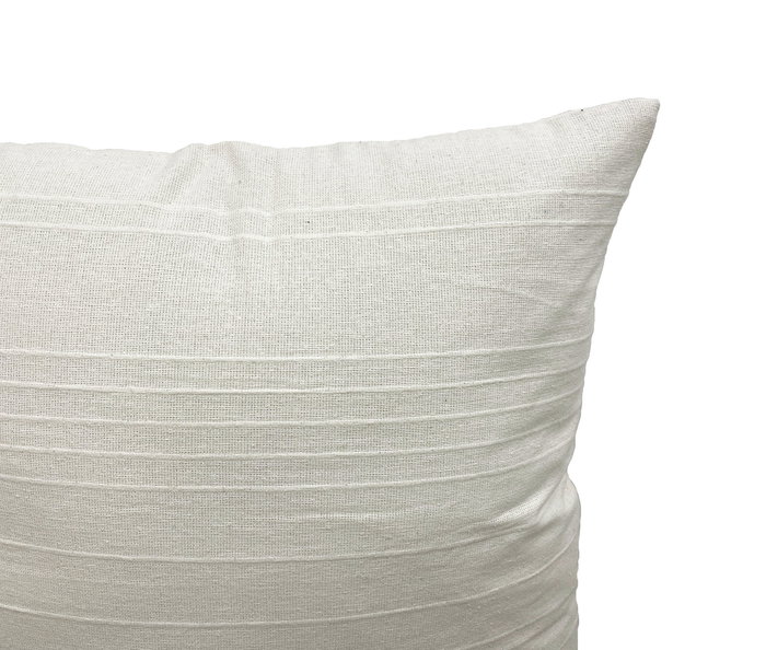 DKD Home Decor Cojín Urban Basic Colors Crudo 45 x 45 cm Algodón Poliéster (2 Unidades)