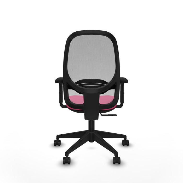 PIQUERAS Y CRESPO Silla de oficina Cilanco Rosa y Gris con Mecanismo Sincro PIQUERAS Y CRESPO Silla de oficina Cilanco Rosa y Gris con Mecanismo Sincro