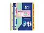 Oxford Pack Carpeta con Recambio EBinder L&G Pastel A4+ 4 Anillas 80 Hojas + 5 Separadores