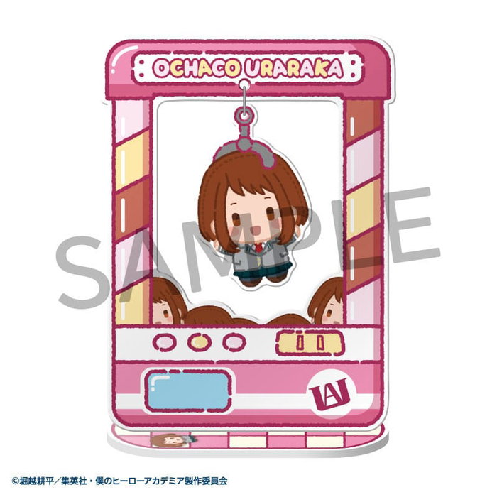Megahouse My Hero Academia Chara Catcher Figuras Acrílico 9 cm Expositor (8 unidades)