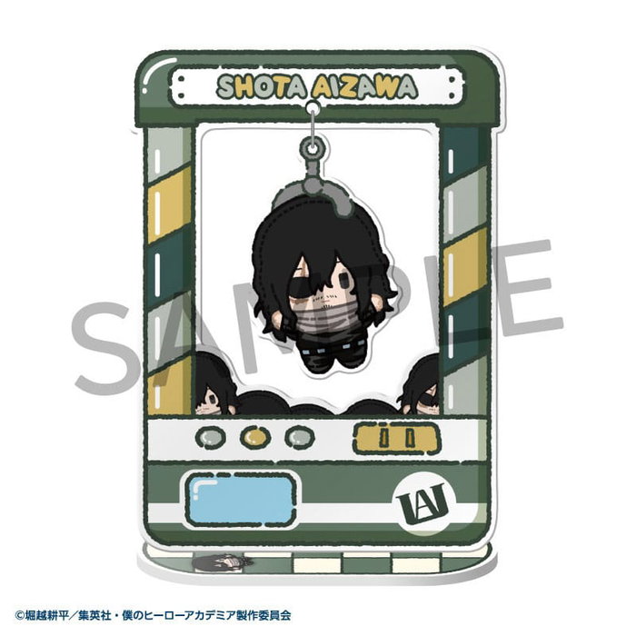 Megahouse My Hero Academia Chara Catcher Figuras Acrílico 9 cm Expositor (8 unidades)