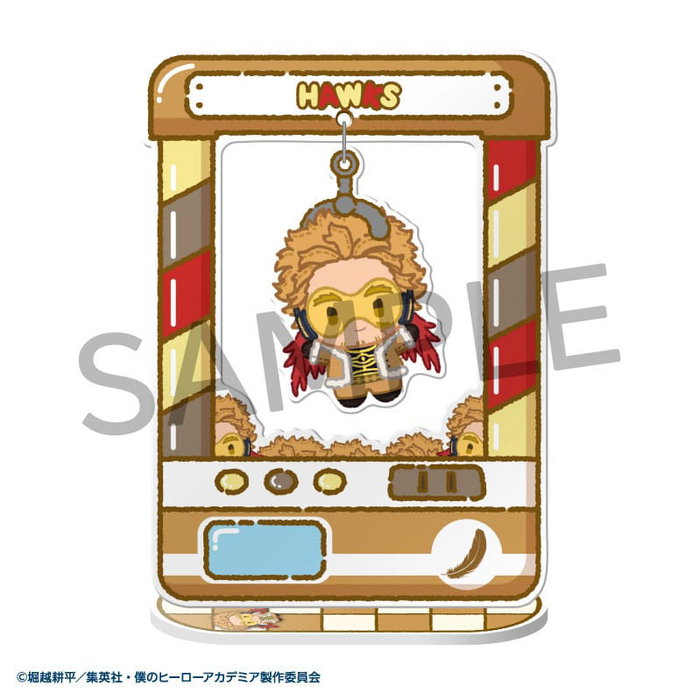 Megahouse My Hero Academia Chara Catcher Figuras Acrílico 9 cm Expositor (8 unidades)