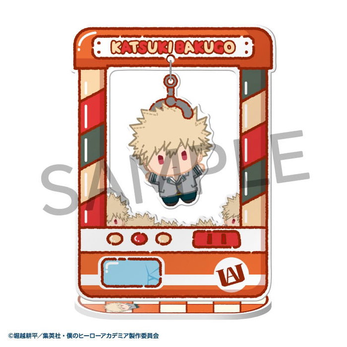 Megahouse My Hero Academia Chara Catcher Figuras Acrílico 9 cm Expositor (8 unidades)