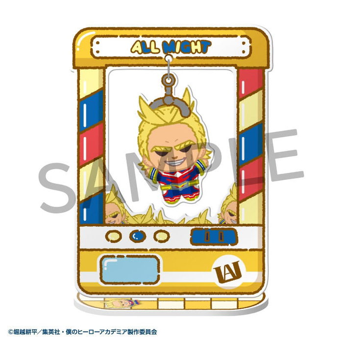 Megahouse My Hero Academia Chara Catcher Figuras Acrílico 9 cm Expositor (8 unidades)
