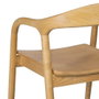 Silla Natural Madera de Olmo Salón 55 X 60 X 77 cm