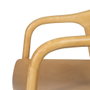 Silla Natural Madera de Olmo Salón 55 X 60 X 77 cm