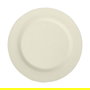 Bioworks Plato Bio Bambú Crema 20 cm (80 Unidades) - Platos Desechables Ecológicos