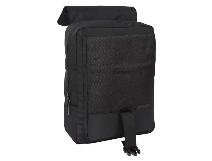 Safta Mochila Premium F.C. Barcelona con Solapa para Portátil 13,3'' y USB Black