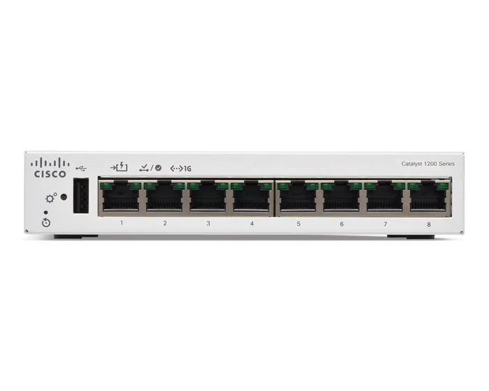 Cisco C1200-8T-D Switch Gestionado 8 Puertos Gigabit Ethernet