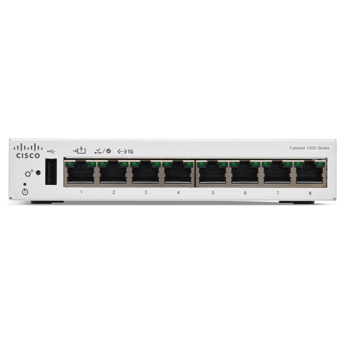 Cisco C1200-8T-D Switch Gestionado 8 Puertos Gigabit Ethernet Escritorio L2/L3