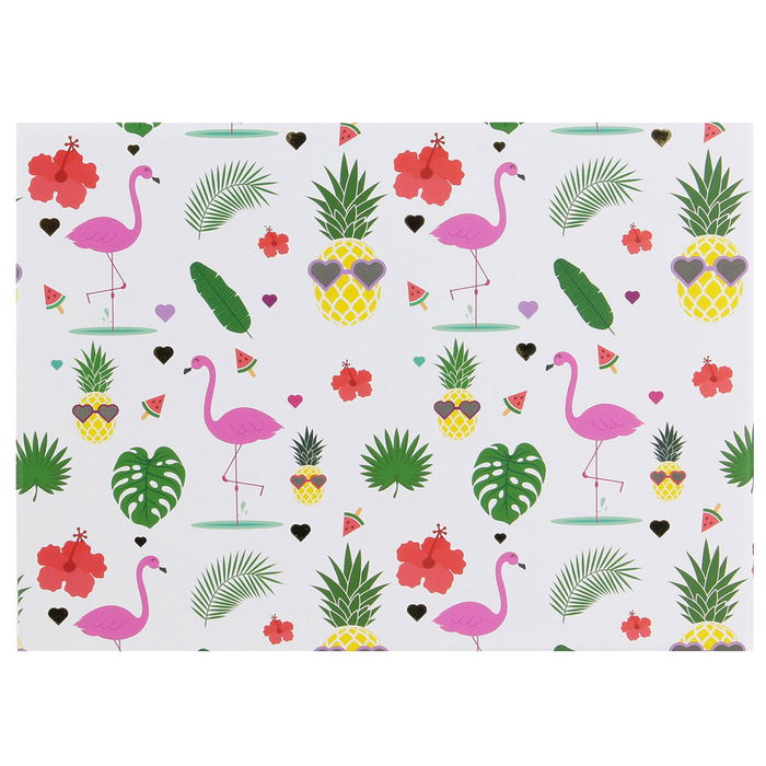 Creatrice de Genie Juego de 3 Cajas de Cartón con Estampados Diferentes, Encajables, Medidas: Grande 22x16x8.5 cm, Mediana 20x13.5x7 cm, Pequeña 18x12x5.5 cm