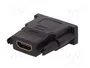 QOLTEC Adaptador DVI-D (24+1) a HDMI
