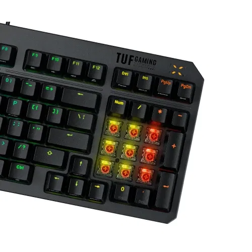Asus Teclado Gaming K3 Gen II 90MP0390-BKSA00 Compacto 97 Teclas Español Óptico Mecánico RGB IP57 Negro