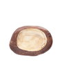 Summa Premium Set de 2 Platos Llanos Piedras Irati Marrón 19x13cm
