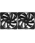 Mars Gaming Pack 2 Ventiladores MF-PWMX2 12cm Negro