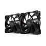 Mars Gaming Pack 2 Ventiladores MF-PWMX2 12cm Negro