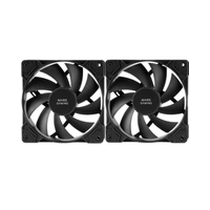 Mars Gaming Pack 2 Ventiladores MF-PWMX2 12cm Negro