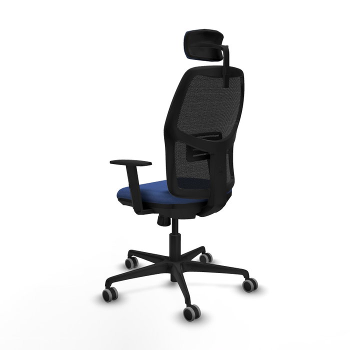 PIQUERAS Y CRESPO Silla de oficina Alfera, Mecanismo Sincro, Azul marino/Negro PIQUERAS Y CRESPO Silla de oficina Alfera, Mecanismo Sincro, Azul marino/Negro