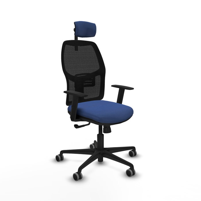 PIQUERAS Y CRESPO Silla de oficina Alfera, Mecanismo Sincro, Azul marino/Negro PIQUERAS Y CRESPO Silla de oficina Alfera, Mecanismo Sincro, Azul marino/Negro