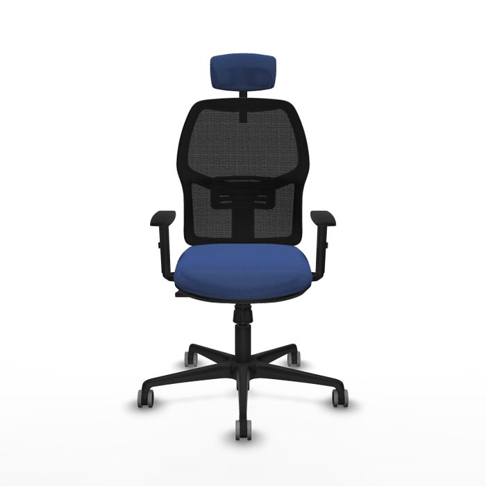 PIQUERAS Y CRESPO Silla de oficina Alfera, Mecanismo Sincro, Azul marino/Negro PIQUERAS Y CRESPO Silla de oficina Alfera, Mecanismo Sincro, Azul marino/Negro