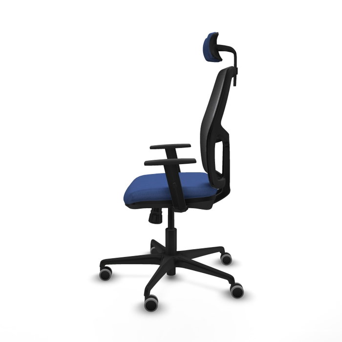 PIQUERAS Y CRESPO Silla de oficina Alfera, Mecanismo Sincro, Azul marino/Negro PIQUERAS Y CRESPO Silla de oficina Alfera, Mecanismo Sincro, Azul marino/Negro