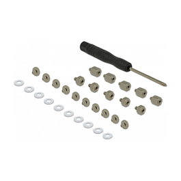 DeLOCK Conjunto de montaje de 31 piezas para M.2 SSD / Módulos 18288