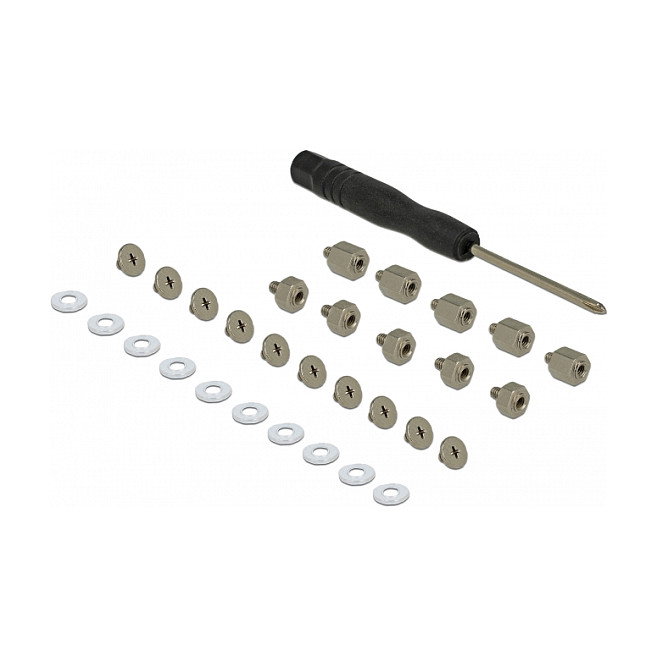 DeLOCK Conjunto de montaje de 31 piezas para M.2 SSD / Módulos 18288 DeLOCK Conjunto de montaje de 31 piezas para M.2 SSD / Módulos 18288