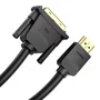 Vention ABFBI - Adaptador Cable de Vídeo HDMI Macho a DVI-D Macho - 3 Metros - Negro - Transmisión 1080p / 1920x1200 - Conectores Chapados en Oro - Compatible con PC, PS4, TV