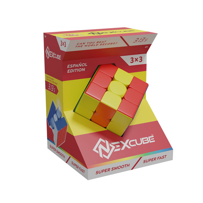 Goliath Nexcube 3x3 Cubo Edición España 932144 Rompecabezas para aficionados y speedcubers