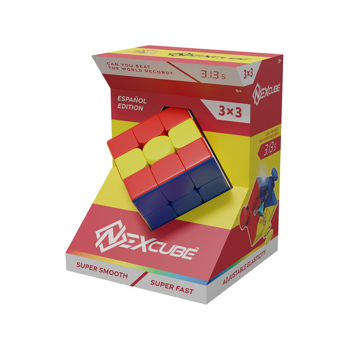 Goliath Nexcube 3x3 Cubo Edición España 932144 Rompecabezas para aficionados y speedcubers