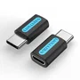 Vention Adaptador USB CDXB0, USB Tipo-C Macho a Micro USB B Hembra, USB 2.0, Negro