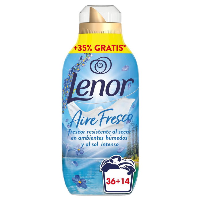 Lenor Aire Fresco Alpino Suavizante de Ropa Líquido Concentrado 50 Dosis