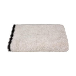 Atmosphera Toalla de baño Joia color lino 100 x 150 cm