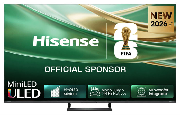 Hisense 85E8S Televisor 85" 4K Ultra HD Smart TV ULED Mini LED 400 cd/m² Gris