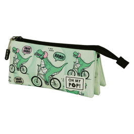 Oh My Pop Portatodo Triple FAN 2.0 Dinorrr Verde