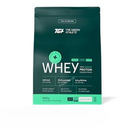 TGA THE GREEN ATHLETE Whey Protein Concentrate Unflavoured 900 G
