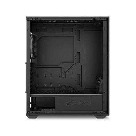 Sharkoon VK3 ATX Negro Full Tower PC compatible con ATX, micro ATX, Mini-ATX, con 7 ranuras de expansión y panel de vidrio templado