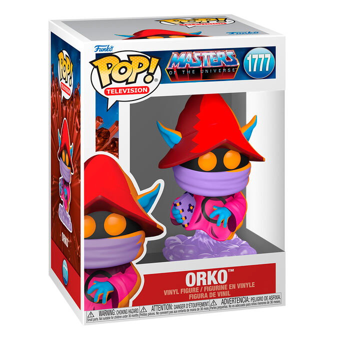 FUNKO Figura POP Masters of the Universe Orko Vinilo Caja Regalo FUNKO Figura POP Masters of the Universe Orko Vinilo Caja Regalo