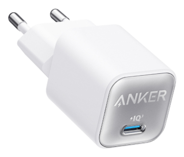 Anker 511 Nano 3 Cargador de Pared 30W USB-C Blanco