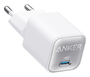 Anker 511 Nano 3 Cargador de Pared 30W USB-C Blanco