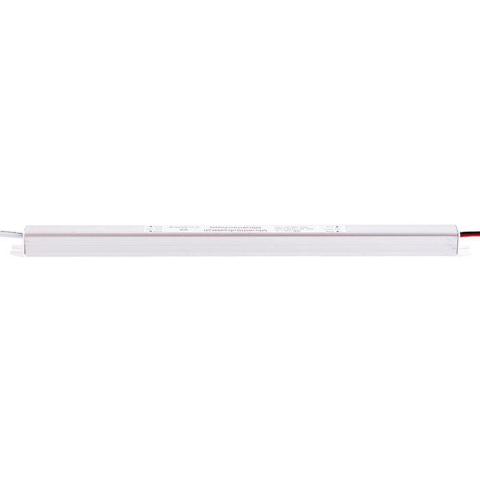 Transformador LED Ultrafina 72W 12VDC 110V-220V/AC IP20 CP-72-12