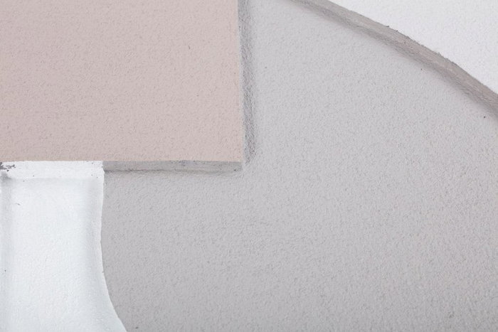 DKD Home Decor Cuadro Abstracto Lienzo Pino Blanco Gris Beige 4.5 x 102 x 82 cm (2 Unidades)