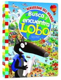 AUZOU EDITIONS, Busca y encuentra gigante de Lobo alrededor del mundo